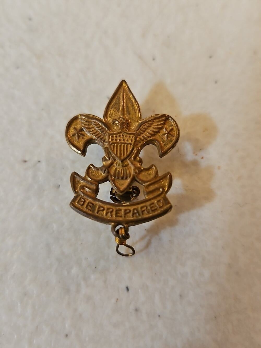 Vintage Boy Scouts First Class Rank Pin Be Prepared